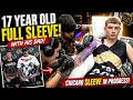17-Year-Old Gets a FULL CHICANO ARM SLEEVE Pitbull Tattoo Phuket