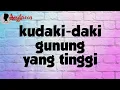 Download Lagu KUDAKI-DAKI GUNUNG YANG TINGGI (KARAOKE + LIRIK) - LAGU ROHANI KRISTIANI
