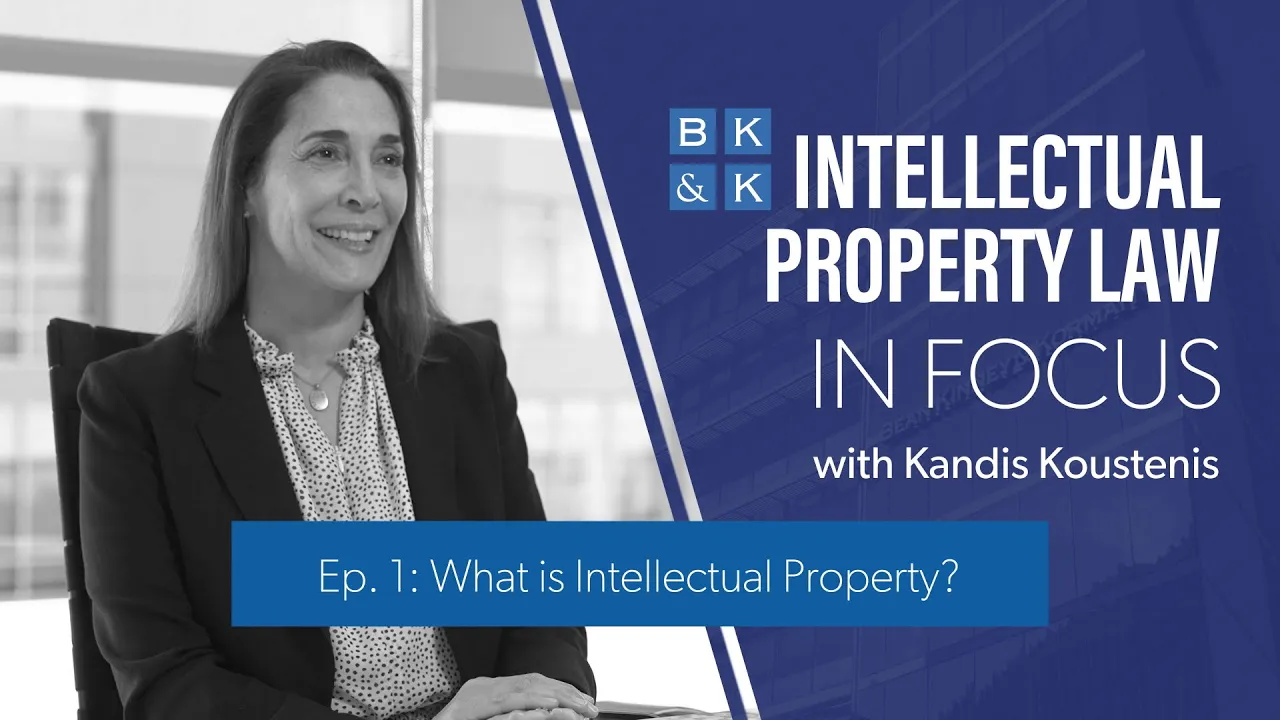 Intellectual Property Law In Focus -- Episode 1: What is Intellectual Property