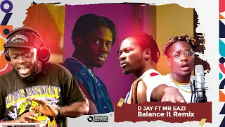 d jay recruits mr eazi for balance it remix and it s ogyaaaaaaa 