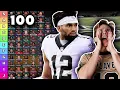 Top 100 Rankings Tiers - 2026 Fantasy Football