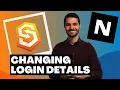 NetSuite Setting Log In Details