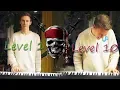 10 Levels of He's a Pirate: On Piano