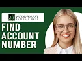 How To Find Account Number On Woodforest App Where Can I Find Woodforest Account Number