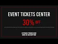 Event Tickets Center Discount Code 2025 July