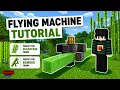 Flying Machine Tutorial for Bamboo Sugar Cane Farm Minecraft HugoSMP