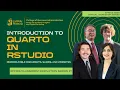Intro to Quarto in RStudio - Reproducible Documents Slides and Websites CCIDM at Cal Poly Pomona