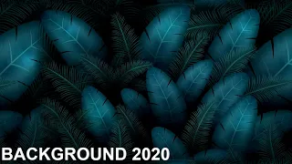Jungle leaves background