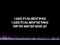 Lizzy McAlpine - I Guess Lyrics