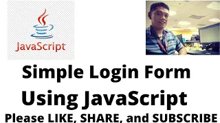 Simple Login Form Using JavaScript