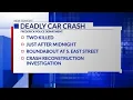 Car crash in Frederick leaves two dead police say