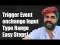 How to Trigger an Event at the End of onchange for Input Type Range