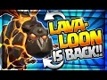 LAVALOON is BACK Ultimate Lava Hound Ladder Deck Top 200 Push w LavaHound Balloon - Clash Royale