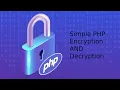 Encrypt and Decrypt a PHP Data Fixed Generated Encryption String