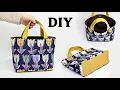 Lagu DIY Leuke draagtas, heel makkelijk te maken / Dagelijkse tas 💜 ospring sewing