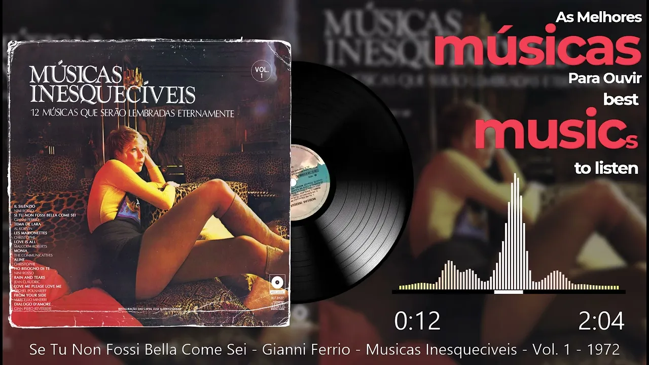 Se Tu Non Fossi Bella Come Sei - Gianni Ferrio - Músicas Inesquecíveis - Vol. 1 - 1972