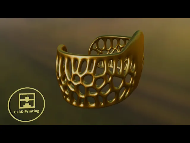 Voronoi Bracelet - Mod 3 video thumbnail