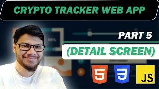 Html CSS Javascript Project - Crypto Tracker Web App for Beginners Part 5 GEEKSTER