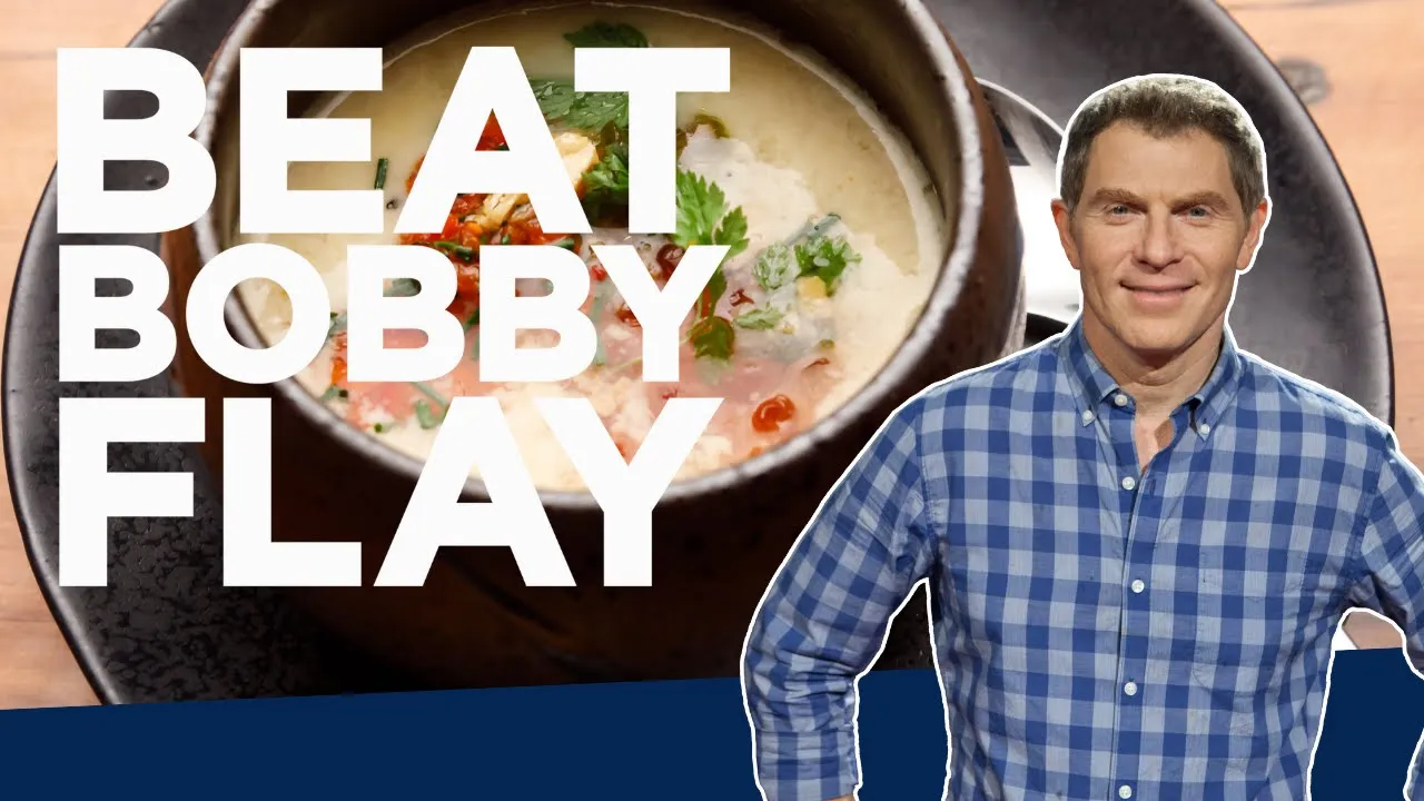 Bobby Flay Makes Chawanmushi   Beat Bobby Flay   Food Network