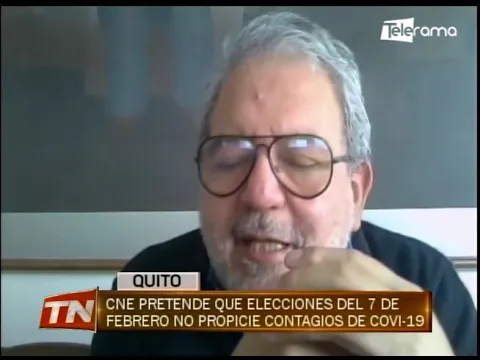 CNE pretende que elecciones del 7 de febrero no propicie contagios de covid-19
