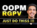 RGPV Object Oriented Programming Methodology OOPM Most Important Questions