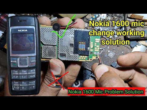 Download MP3 nokia 1600 mic problem solution||nokia 1600 mic change solution