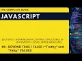 How to use Truthy and Falsy Values in JavaScript Hindi JavaScript The Complete Guide