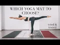 BEST YOGA MATS 2021 Manduka Liforme Lululemon and Jade Yoga mat review