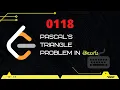 Pascals Triangle Leetcode 118 in Telugu