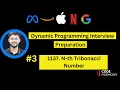 Dynamic Programming Introduction Solving LeetCode 1137 N-th Tribonacci Number Get started