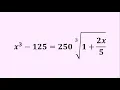 A Challenging Radical Equation 95 Failed To Solve