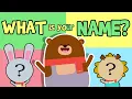 Download Lagu What Is Your Name? ♫ | Greetings Song | Wormhole Learning - Songs For Kids