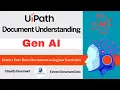 Generative AI in UiPath Document Understanding Gen AI DU UiPath 2025