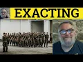 Exacting Meaning - Exact Examples