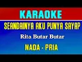 Download Lagu SEANDAINYA AKU PUNYA SAYAP - KARAOKE Nada Pria | Rita Butar Butar