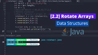 2 2 Rotate Array in Java
