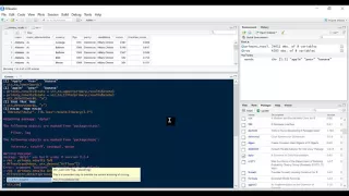 String processing and manipulation in R using stringr package