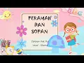 Download Lagu Peramah dan Sopan (Lirik) - Lagu Tema 1 Kelas 2 SD Ciptaan Pak Dal