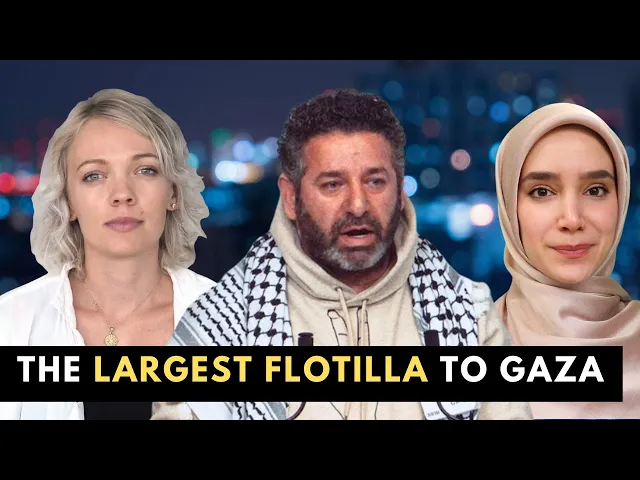 ⁣They Know the Risks— But This Civilian Flotilla Is Still Heading to Gaza