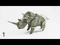 Origami Rhino by Pham Hoang Tuan - Part 1