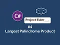 proj euler largest palindrome product in c