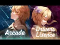 Download Lagu Nightcore - Arcade ✗ Drivers Lisence (Switching Vocals) - Lyrics