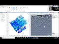 GPR Data Processing with Dan Tyler Ekko Project septic tank locate