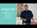 Machine Embroidery Stabilizers Explained DBJJ Education Series
