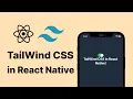 How to Add TailWind CSS in React Native Dark Theme using TailWind in React Native