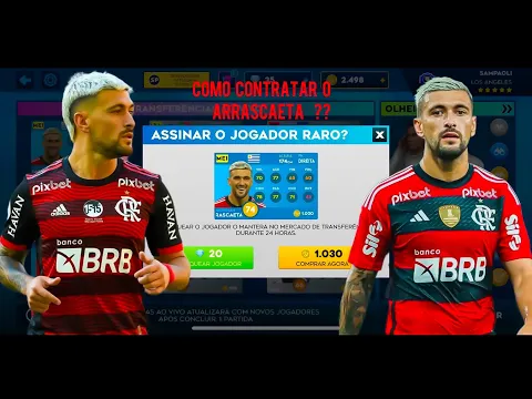 Download MP3 COMO CONSEGUIR O DE ARRASCAETA NA JANELA DE TRANSFERÊNCIAS NO DREAM LEAGUE SOCCER 2024 !!!