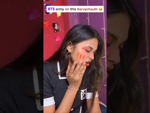BTS Army on karwachauth π#bts #shorts#btsarmy #btsedits #comedy #funny