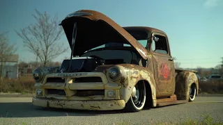 John S Bagged 54 Chevy Truck 