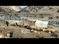 Lagu Nomadic life | Herding 🐏A single mother with three children building a fireplace 🔥 River survival