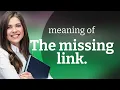 Unraveling the Mystery The Meaning of The Missing Link